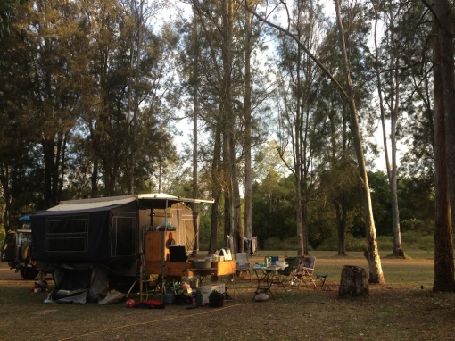 Our Camp at Samford in the local scout camp of approx 140 acres!